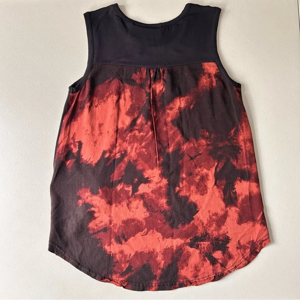 Harley-Davidson Womens Sleeveless Scoop Neck Skull Flower Flowy Tank Top XS - Picture 4 of 6